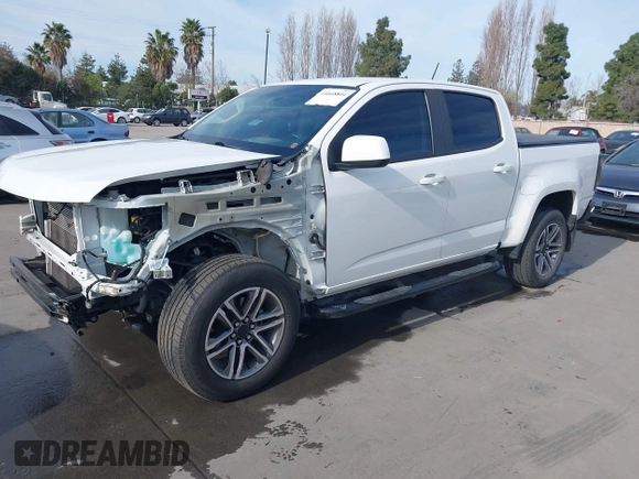 2021 Chevrolet Colorado 2WD Work Truck z VIN 1GCGSBENXM1118310, wystawiony jako IAAI lot #41668804 z przebiegiem 65 295 mil mil oraz . Historia ofert i sprzedaży dostępna na DreamBid. Obrazek 2.