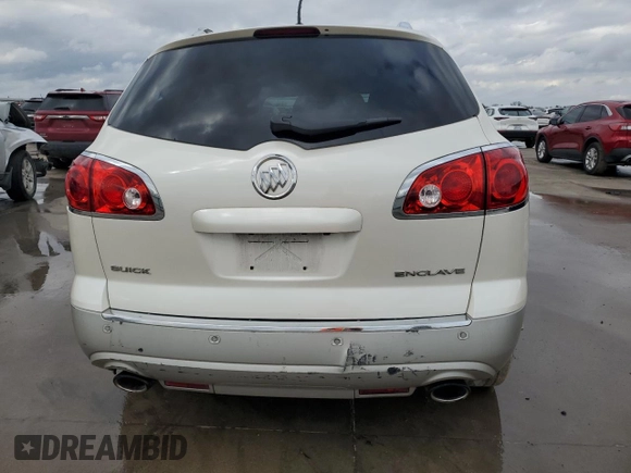 2012 Buick Enclave Leather with VIN 5GAKRCED8CJ270993, listed as a Copart auction lot 84699014 with 164,454 mi miles and Salvage Title. Bid and sale history available at carsss.com. Image 6.