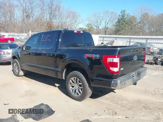 2021 Ford F-150 XL with VIN 1FTFW1E58MFA84347, listed as a IAAI auction lot 41402387 with 133,150 mi miles. Bid and sale history available at carsss.com. Image 3.