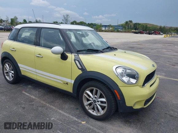 2011 MINI Countryman S z VIN WMWZC5C50BWM11267, wystawiony jako IAAI lot #42197165 z przebiegiem 87 067 mil mil oraz . Historia ofert i sprzedaży dostępna na DreamBid. Obrazek 1.