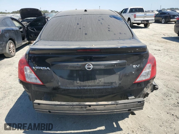2017 Nissan Versa SV with VIN 3N1CN7AP4HL840948, listed as a Copart auction lot 62953285 with Not provided miles and Salvage title. Bid and sale history available at DreamBid. Image 6.