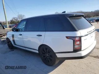 2017 Land Rover Range Rover with VIN SALGS5FE8HA337216, listed as a Copart auction lot 85522694 with 145,269 mi miles and Salvage title. Bid and sale history available at DreamBid. Image 2.