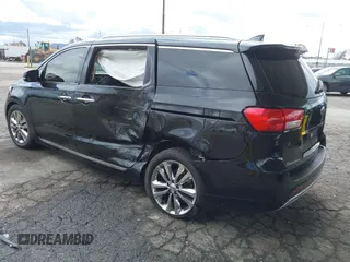 2018 Kia Sedona SX-L with VIN KNDME5C18J6390042, listed as a IAAI auction lot 41775242 with 115,003 mi miles. Bid and sale history available at carsss.com. Image 3.
