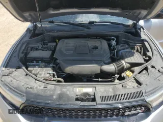 2021 Dodge Durango SXT Plus with VIN 1C4RDJAG7MC522352, listed as a Copart auction lot 62340385 with 76,593 mi miles and Salvage title. Bid and sale history available at DreamBid. Image 12.