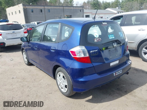 2013 Honda Fit with VIN JHMGE8H36DC017403, listed as a IAAI auction lot 42044816 with 206,688 mi miles. Bid and sale history available at carsss.com. Image 3.