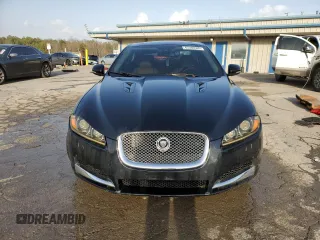 2012 Jaguar XF Portfolio with VIN SAJWA0HBXCLS24703, listed as a Copart auction lot 43380585 with 0 mi miles and Salvage Title. Bid and sale history available at carsss.com. Image 5.