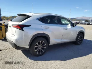 2015 Lexus NX 200t with VIN JTJBARBZXF2023897, listed as a Copart auction lot 46298035 with 84,619 mi miles and Salvage Title. Bid and sale history available at DreamBid. Image 3.