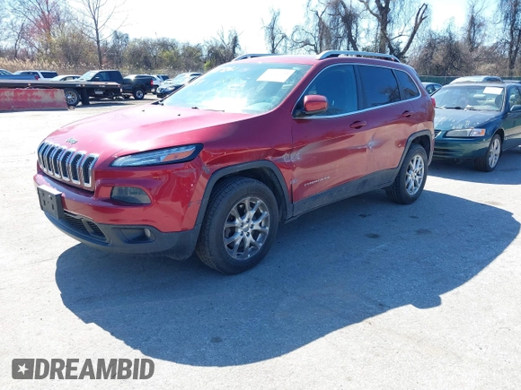 2015 Jeep Cherokee Latitude with VIN 1C4PJMCB6FW714656, listed as a IAAI auction lot 41887261 with 131,600 mi miles and . Bid and sale history available at carsss.com. Image 17.