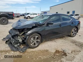 2021 Nissan Sentra SV z VIN 3N1AB8CV5MY263975, wystawiony jako Copart lot #57473355 z przebiegiem 51 112 mil mil oraz Szkoda całkowita • Salvage title. Historia ofert i sprzedaży dostępna na DreamBid. Obrazek 1.