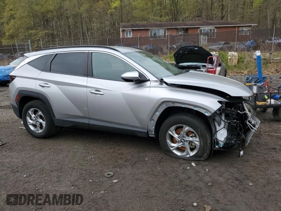 2024 Hyundai Tucson SEL with VIN 5NMJBCDE5RH342935, listed as a Copart auction lot 52874745 with 48,009 mi miles and Non Repairable. Bid and sale history available at carsss.com. Image 4.