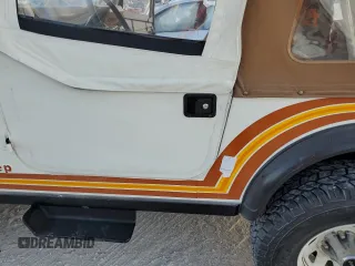 1985 Jeep CJ with VIN 1JCCE87E6FT150280, listed as a Copart auction lot 76540634 with 41,966 mi miles and Salvage Title. Bid and sale history available at carsss.com. Image 12.