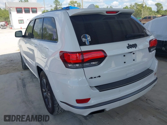 2019 Jeep Grand Cherokee Overland with VIN 1C4RJFCT4KC787081, listed as a IAAI auction lot 41519374 with 34,168 mi miles. Bid and sale history available at carsss.com. Image 3.