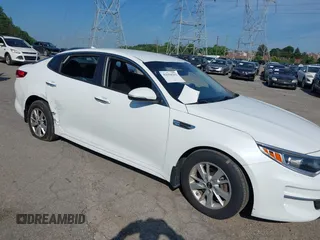 2017 Kia Optima LX with VIN 5XXGT4L32HG135400, listed as a IAAI auction lot 42594565 with 42,596 mi miles and . Bid and sale history available at DreamBid. Image 1.