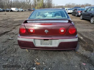 2003 Chevrolet Impala LS with VIN 2G1WH52KX39130210, listed as a Copart auction lot 52206115 with 61,763 mi miles and Salvage Title. Bid and sale history available at carsss.com. Image 6.