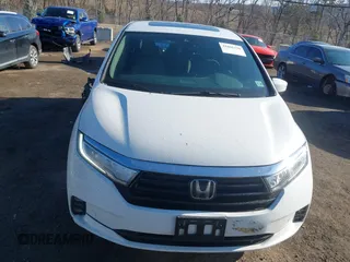 2024 Honda Odyssey Elite with VIN 5FNRL6H90RB028139, listed as a IAAI auction lot 41666330 with 8,516 mi miles and . Bid and sale history available at DreamBid. Image 12.