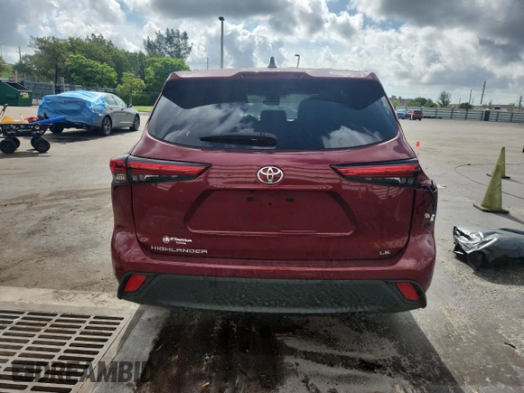 2023 Toyota Highlander L с VIN 5TDKDRAH8PS024804, выставлен на аукционе Copart как лот 60205295 с пробегом 19 957 миль миль и Списание • Salvage title. История ставок и продаж доступна на DreamBid. Изображение 6.