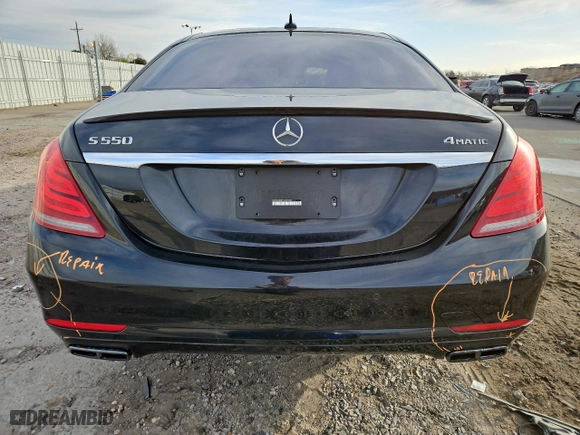 2014 Mercedes-Benz S-Class S 550 with VIN WDDUG8FB2EA035408, listed as a Copart auction lot 50958085 with 162,819 mi miles and Clean Title. Bid and sale history available at carsss.com. Image 6.