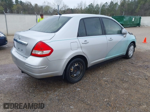 2011 Nissan Versa S with VIN 3N1BC1AP9BL381390, listed as a IAAI auction lot 41892427 with Not provided miles and . Bid and sale history available at DreamBid. Image 4.
