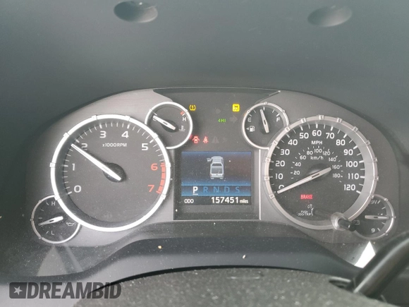 2014 Toyota Tundra 4WD Truck with VIN 5TFDM5F14EX051518, listed as a Copart auction lot 76700424 with 157,451 mi miles and Salvage Title. Bid and sale history available at carsss.com. Image 9.