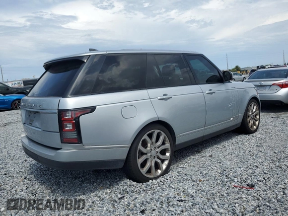 2017 Land Rover Range Rover HSE z VIN SALGS2FK3HA354252, wystawiony jako Copart lot #65728725 z przebiegiem 96 090 mil mil oraz Czysty tytuł • Clean title. Historia ofert i sprzedaży dostępna na DreamBid. Obrazek 3.