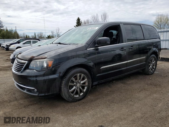 2014 Chrysler Town & Country S with VIN 2C4RC1HG6ER361073, listed as a Copart auction lot 55786985 with 258,233 mi miles and Clean Title. Bid and sale history available at DreamBid. Image 1.
