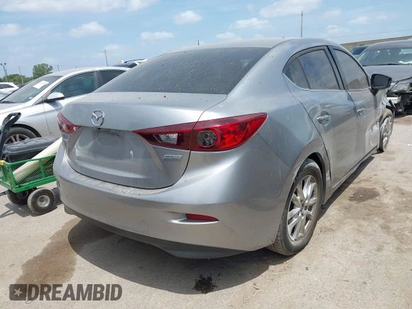 2016 Mazda 3 i Sport with VIN JM1BM1U72G1333394, listed as a IAAI auction lot 42066192 with 216,953 mi miles and . Bid and sale history available at carsss.com. Image 4.