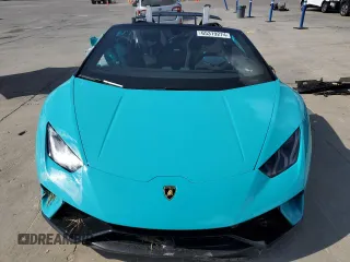 2019 Lamborghini Huracan Performante z VIN ZHWUS4ZF3KLA12102, wystawiony jako Copart lot #65319274 z przebiegiem Nie podano mil oraz Szkody całkowita. Historia ofert i sprzedaży dostępna na DreamBid. Obrazek 5.