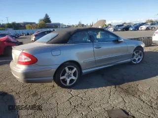 2005 Mercedes-Benz CLK 500 with VIN WDBTK75J05F137914, listed as a Copart auction lot 75536144 with 180,876 mi miles and Clean Title. Bid and sale history available at DreamBid. Image 3.
