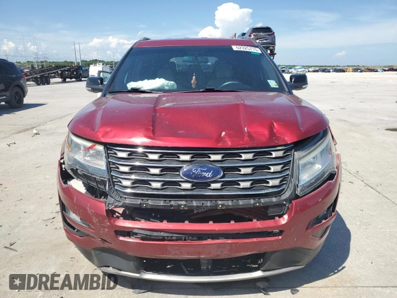 2017 Ford Explorer XLT with VIN 1FM5K7D80HGA31658, listed as a Copart auction lot 62325715 with 108,937 mi miles and Salvage title. Bid and sale history available at DreamBid. Image 5.