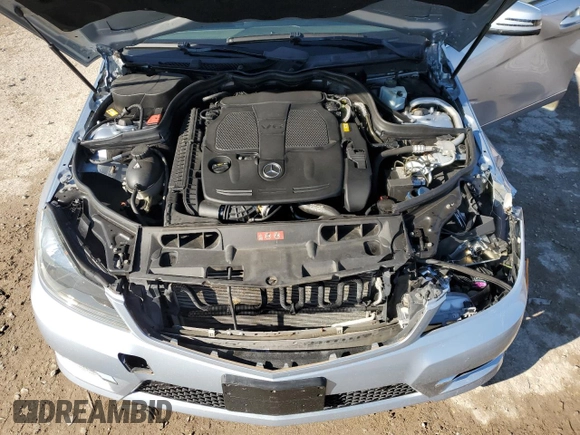 2013 Mercedes-Benz C 300 Sport with VIN WDDGF8AB9DA756931, listed as a Copart auction lot 80746344 with 86,982 mi miles and Salvage title. Bid and sale history available at DreamBid. Image 11.