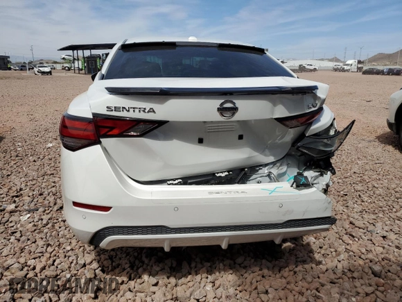 2021 Nissan Sentra SV with VIN 3N1AB8CV6MY243380, listed as a Copart auction lot 50844655 with 48,116 mi miles and Salvage Title. Bid and sale history available at DreamBid. Image 6.