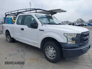 2015 Ford F-150 XL with VIN 1FTEX1C86FKE30797, listed as a IAAI auction lot 41406907 with 177,541 mi miles and . Bid and sale history available at DreamBid. Image 1.