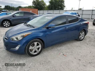 2016 Hyundai Elantra SE with VIN KMHDH4AE7GU568336, listed as a Copart auction lot 65391965 with 98,890 mi miles and Salvage title. Bid and sale history available at DreamBid. Image 1.
