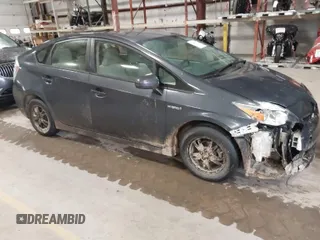 2013 Toyota Prius One with VIN JTDKN3DU4D1716361, listed as a IAAI auction lot 41695177 with 221,708 mi miles. Bid and sale history available at carsss.com. Image 1.