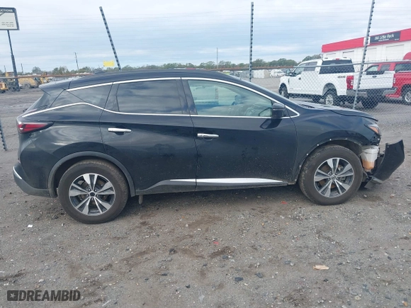2020 Nissan Murano SV with VIN 5N1AZ2BS4LN104031, listed as a IAAI auction lot 40767346 with 111,380 mi miles. Bid and sale history available at carsss.com. Image 14.