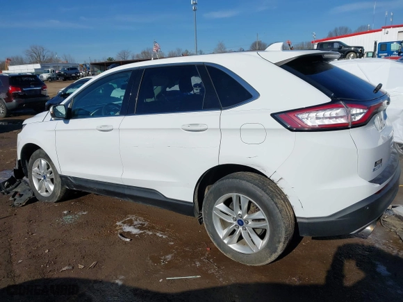 2016 Ford Edge SEL with VIN 2FMPK4J98GBB16208, listed as a IAAI auction lot 41839634 with 234,597 mi miles. Bid and sale history available at carsss.com. Image 15.
