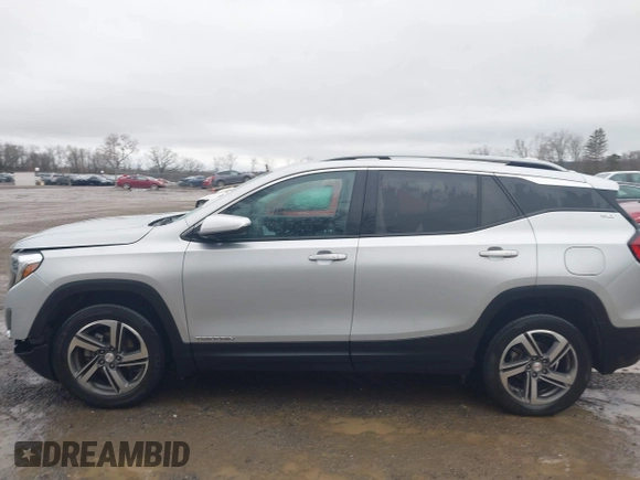 2021 GMC Terrain SLT with VIN 3GKALVEV2ML332953, listed as a IAAI auction lot 41112119 with 84,344 mi miles and . Bid and sale history available at carsss.com. Image 14.