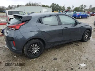 2019 Hyundai Veloster 2.0 with VIN KMHTG6AF3KU018000, listed as a Copart auction lot 81749623 with 101,165 mi miles. Bid and sale history available at carsss.com. Image 3.