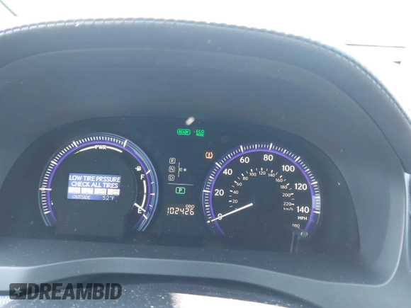 2010 Lexus HS 250h with VIN JTHBB1BA9A2028642, listed as a IAAI auction lot 42054851 with 102,426 mi miles and . Bid and sale history available at DreamBid. Image 7.