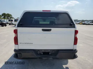2023 Chevrolet Silverado 1500 Work Truck with VIN 3GCNAAEK6PG337510, listed as a Copart auction lot 48968765 with 129,352 mi miles and Clean Title. Bid and sale history available at carsss.com. Image 6.