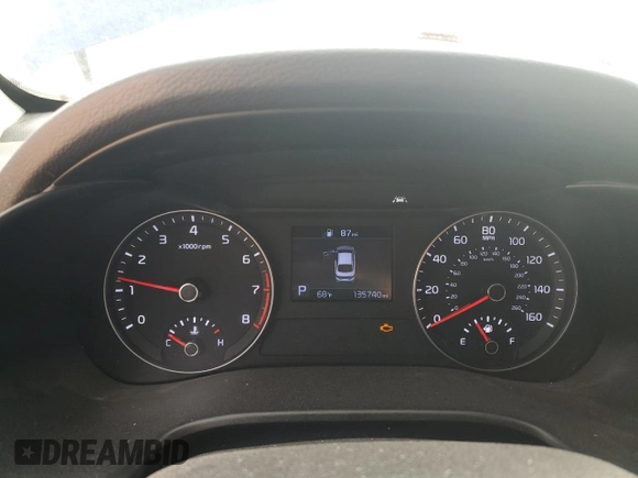 2019 Kia Forte LXS with VIN 3KPF24AD1KE075927, listed as a Copart auction lot 53565135 with 135,740 mi miles and Salvage title. Bid and sale history available at DreamBid. Image 9.