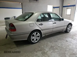 1999 Mercedes-Benz C 230/260/280/320 with VIN WDBHA24G7XA740618, listed as a Copart auction lot 78695104 with 144,512 mi miles and Salvage Title. Bid and sale history available at carsss.com. Image 3.