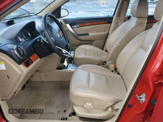 2009 Chevrolet Aveo 2LT z VIN KL1TG66E29B330570, wystawiony jako Copart lot #77913364 z przebiegiem 134 939 mil mil oraz Szkoda całkowita • Salvage title. Historia ofert i sprzedaży dostępna na DreamBid. Obrazek 7.
