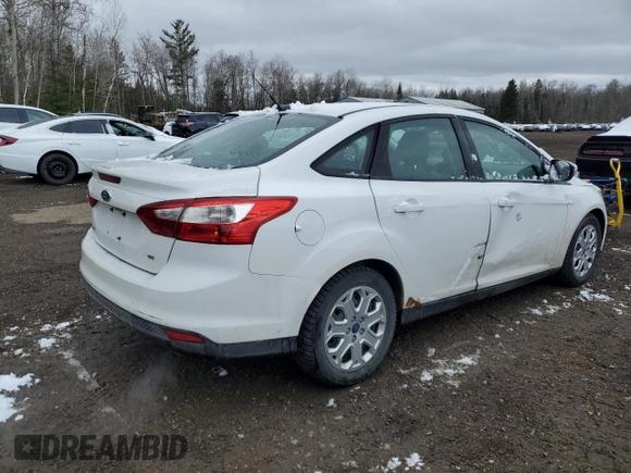 2012 Ford Focus SE with VIN 1FAHP3F23CL295998, listed as a Copart auction lot 53286535 with 132,484 mi miles and Clean Title. Bid and sale history available at DreamBid. Image 3.