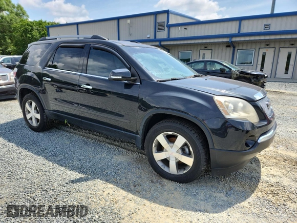 2012 GMC Acadia SLT1 z VIN 1GKKVRED3CJ347710, wystawiony jako Copart lot #61126105 z przebiegiem 157 322 mil mil oraz Czysty tytuł • Clean title. Historia ofert i sprzedaży dostępna na DreamBid. Obrazek 4.