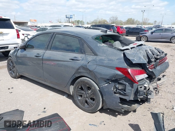 2023 Hyundai Elantra SEL with VIN KMHLM4AG8PU587891, listed as a IAAI auction lot 41825381 with Not provided miles and . Bid and sale history available at DreamBid. Image 3.