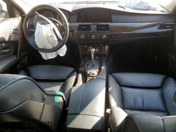 2006 BMW 5 Series 530xi with VIN WBANF73556CU19776, listed as a Copart auction lot 41845545 with Not Provided miles and Salvage Title. Bid and sale history available at DreamBid. Image 8.