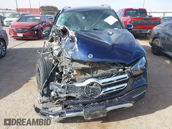 2020 Mercedes-Benz GLE 450 with VIN 4JGFB5KB9LA244966, listed as a IAAI auction lot 41811214 with 85,317 mi miles and . Bid and sale history available at DreamBid. Image 11.