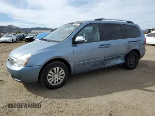 2012 Kia Sedona LX with VIN KNDMG4C7XC6418645, listed as a Copart auction lot 79535074 with 130,023 mi miles and Salvage Title. Bid and sale history available at carsss.com. Image 1.