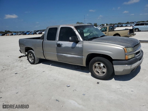 2003 Chevrolet Silverado 1500 Work Truck with VIN 1GCEC19X53Z283529, listed as a Copart auction lot 47319605 with 145,212 mi miles and Clean Title. Bid and sale history available at carsss.com. Image 4.
